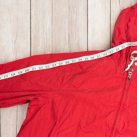 🔥$168🔥Polo Ralph Lauren Men’s Red Hooded Full Zip Cotton Poplin Jacket Size XL - Picture 5 of 16